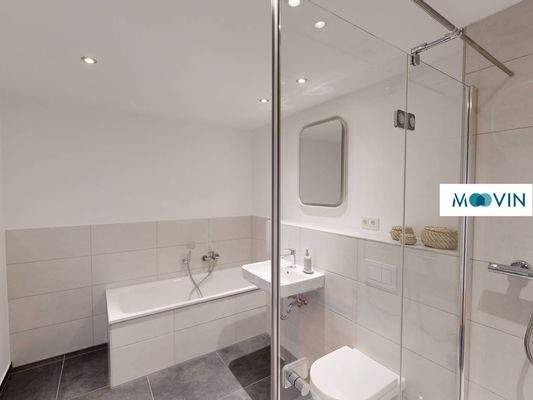 Ansicht III: Badezimmer I