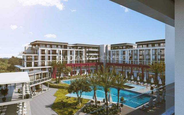 Stylish Flats in a Complex Near Airport in Kepez Antalya