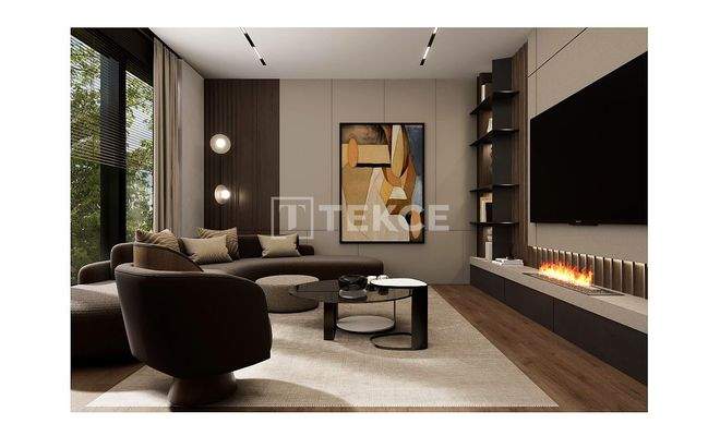 Apartments in a Secure Complex with Pool in Bursa Nilüfer