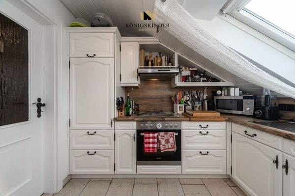 Küche mit viel Stauraum