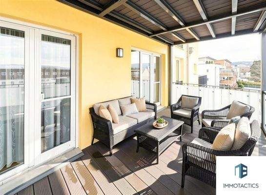 Balkon - (KI möbliert))