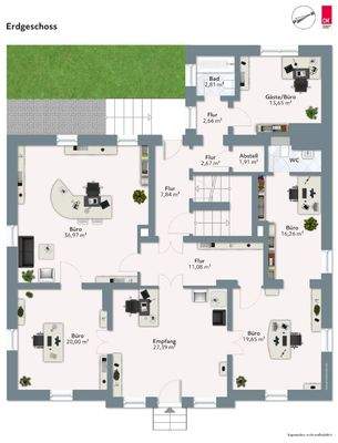 Grundriss Erdgeschoss