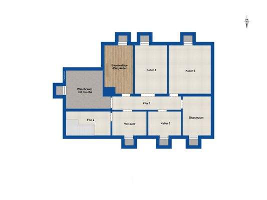 Grundriss Kellergeschoss