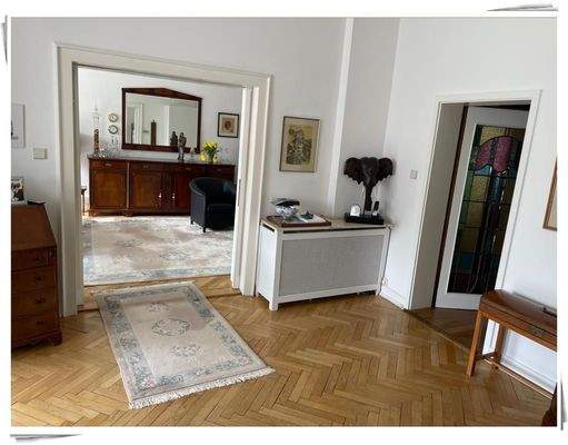 Duplex Wohn Esszimmer