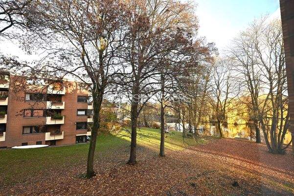 Blick vom Schlafzimmer