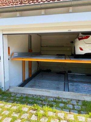 Hebebühne Duplex Garage unten