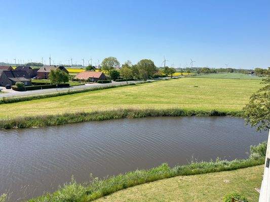 Ausblick aufs Dornumersieler Tief