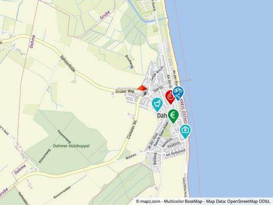 Geolyzer Kartenausschnitt