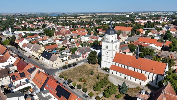 Barby weit Kirchplatz