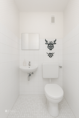 WC Weiß Gestrichen Vorschlag