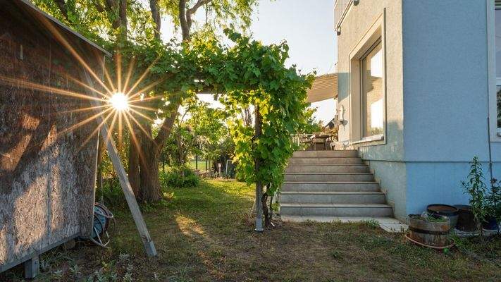 Aufgang zur Terrasse