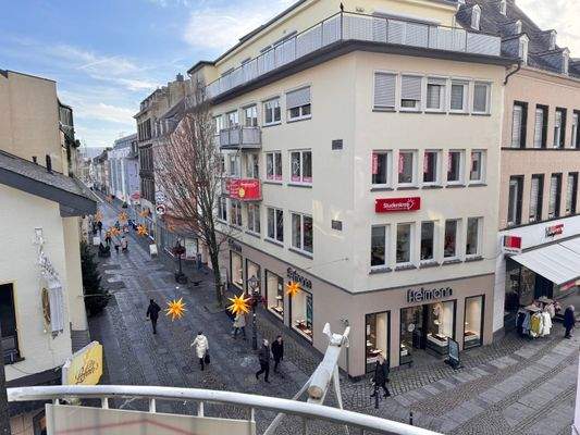 herrlicher Blick vom Balkon
