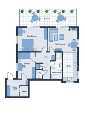 Grundriss EG