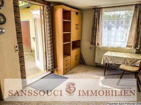 Blick aus der Einliegerwohnung