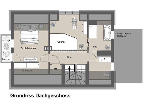 3463 Grundriss Dachgeschoss
