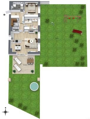 Venta 13 Top 04 - EG - 3D Floor Plan