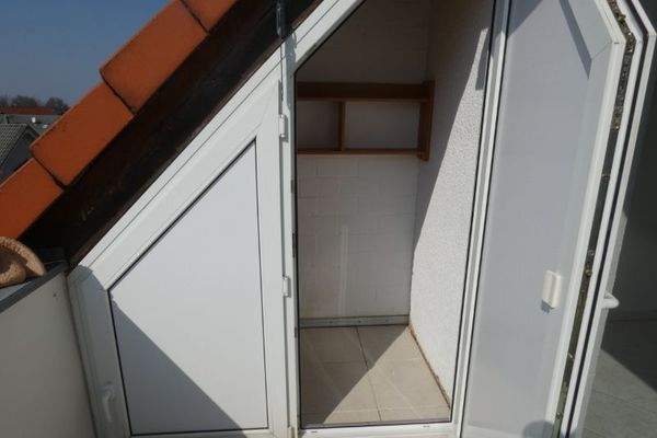 Loggia mit Einbauschrank