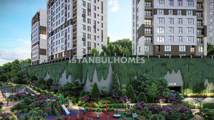 City and Forest View Flats in Istanbul Eyupsultan