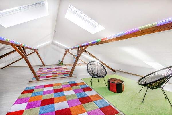 Zimmer im Dachgeschoss