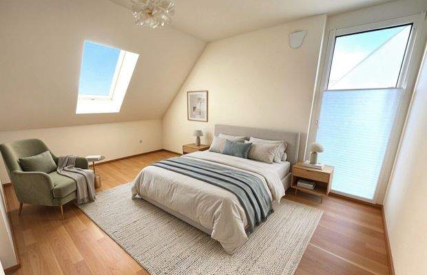 Schlafzimmer - KI Einrichtungsvorschlag