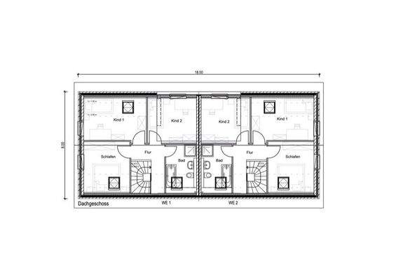 Grundriss 1. Obergeschoss