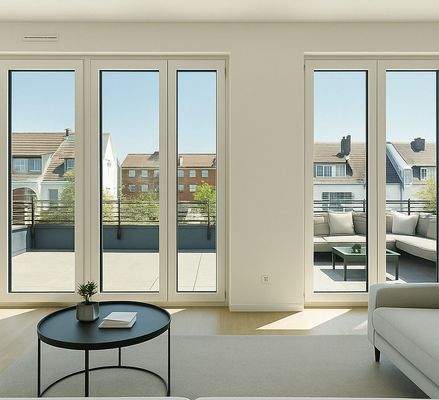 Wohnbereich KI generiert