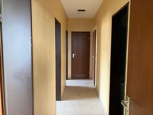 Flur von der Küche zum Schlafbereich