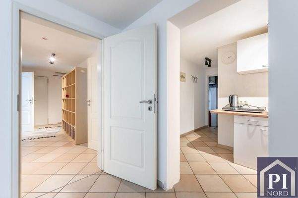 Einblick in das Untergeschoss 