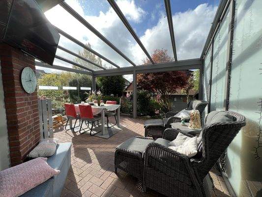 Den Sonnenschein genießen