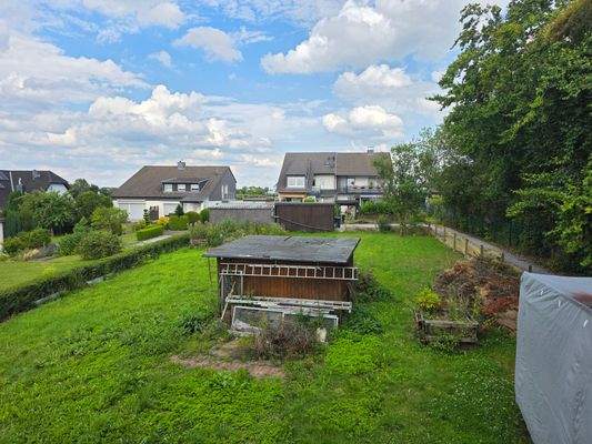 Gartenansicht von Haus aus