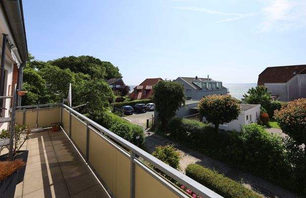 Balkon mit Südausrichtung und Meerblick
