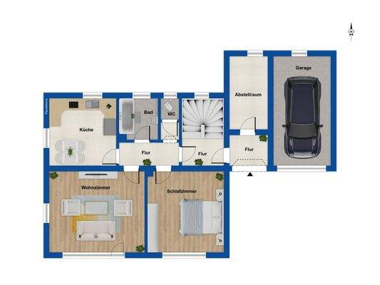 Grundriss Erdgeschoss