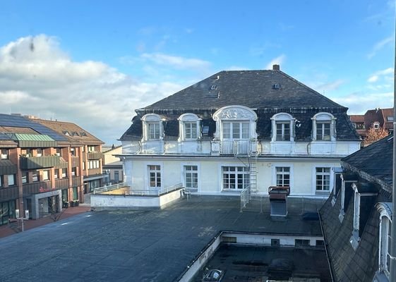 Blick auf die Villa 