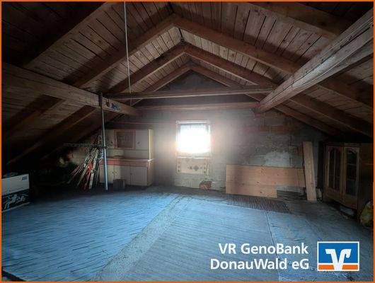 Viel Platz im Dachgeschoss