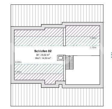 Grundriss Spitzboden