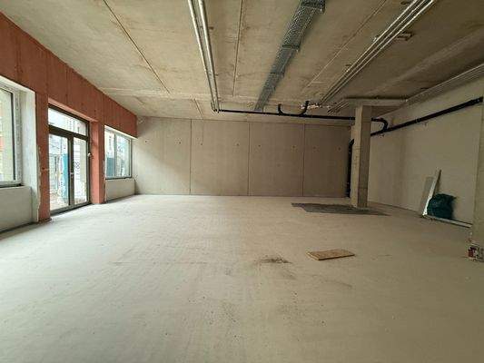 Gewerbefläche aktueller Bautenstand