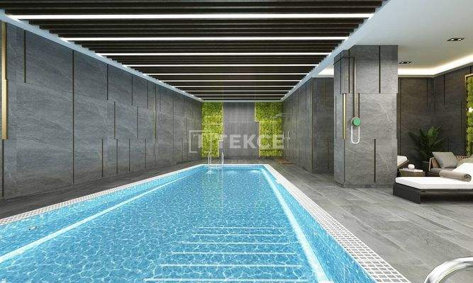 Stylish Real Estate 800 M from the Sea in Mahmutlar Alanya