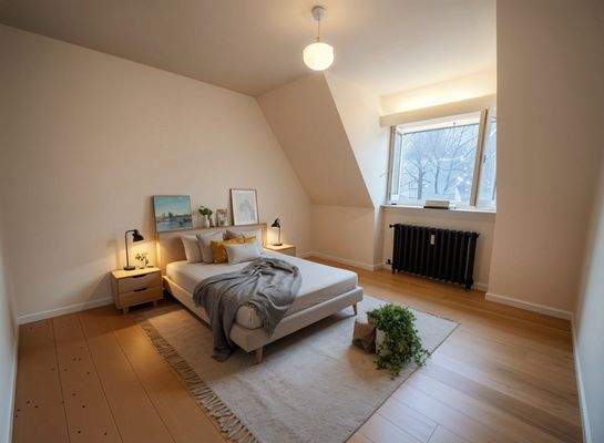 Schlafzimmer - Renovierungsbeispiel