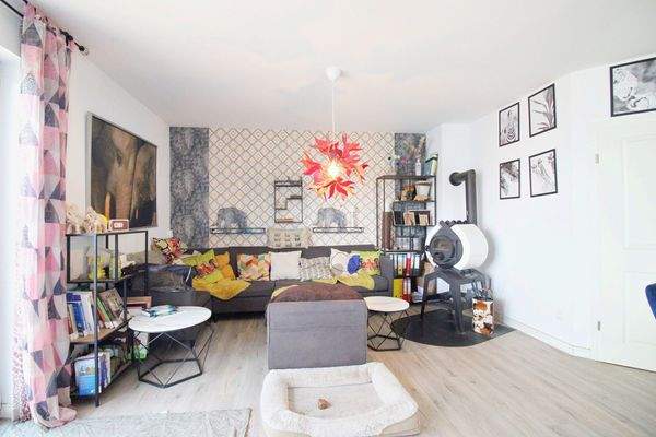 Ansicht zum Wohnzimmer 