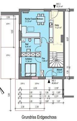 Grundriss Erdgeschoss