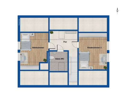Grundriss - Dachgeschoss