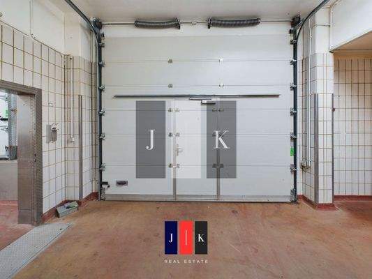 Großes Rolltor Innenansicht