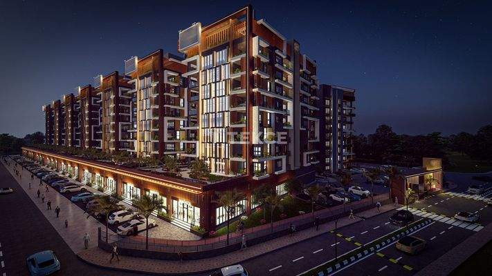 Flats in a Complex with Rich On-Site Facilities in Mersin