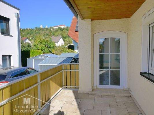 Blick auf Schloss Hirschberg