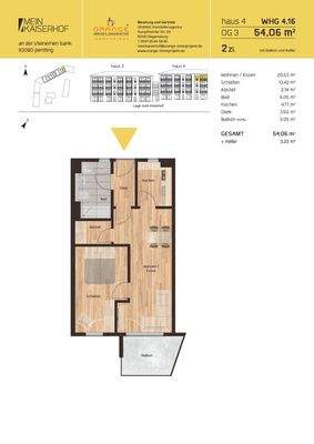 Grundriss Wohnung 4.16