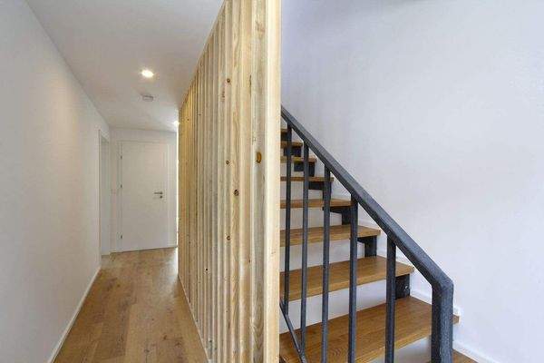 Hinauf ins Dachgeschoss...