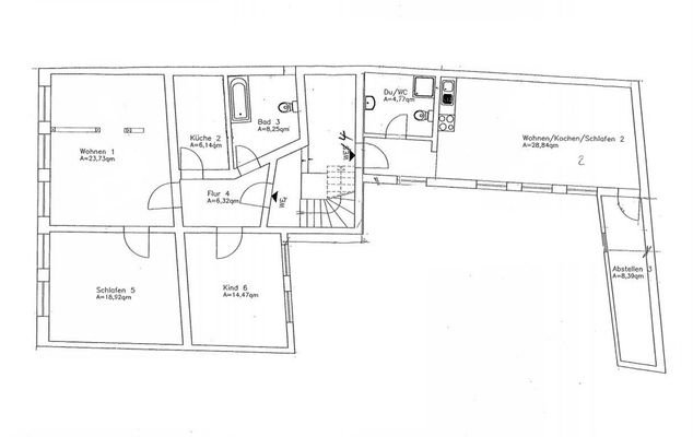 11 1. Obergeschoss Grundriss