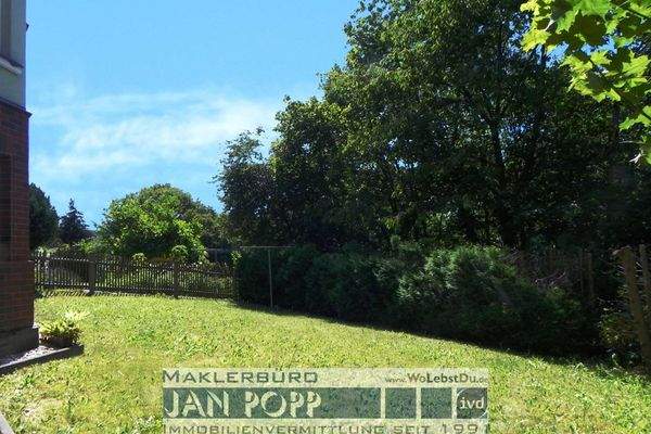 Garten hinter dem Haus