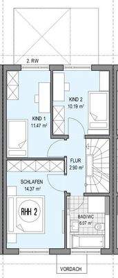 Obergeschoss - RMH 2