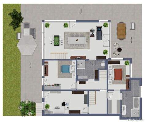 1.UG- Viel Platz und Möglichkeiten für die große Familie